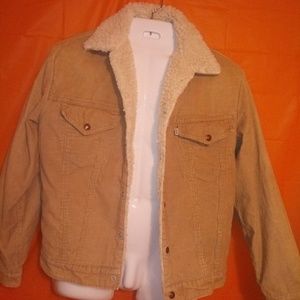 Levi sherpa jacket sz medium preowned